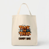 Spookhuis met spookachtig spookachtig ontwerp tote bag (Voorkant)