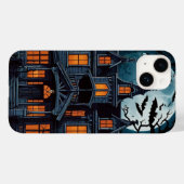Spookhuis met vleermuizen Case-Mate iPhone case (Achterkant (horizontaal))