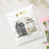 Spookhuis mummie en vrienden Halloween Party Bedankzakje (Gezegeld)