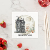 Spookhuis mummie en vrienden Halloween Party Servet (Insitu)