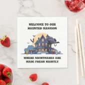 Spookhuis om middernacht servet (Insitu)