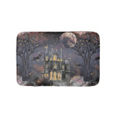 spookhuis | Spooky Volle Maan Boom en Bats Badmat (Voorkant)