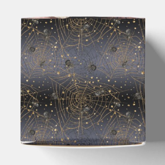 spookhuis | Spooky Volle Maan Boom en Bats Bedankdoosjes (Bovenkant)