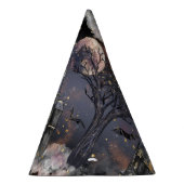 spookhuis | Spooky Volle Maan Boom en Bats Feesthoedjes (Rechts)