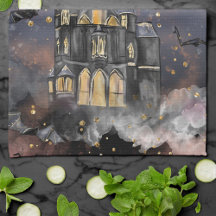 spookhuis | Spooky Volle Maan Boom en Bats