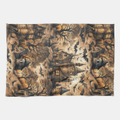  spookhuis theedoek (Horizontaal)