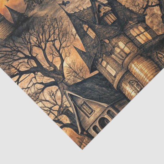  spookhuis tissuepapier (Detail)