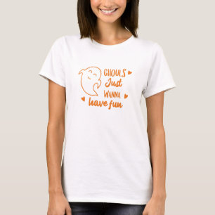 Spookhuis wil alleen maar lol hebben t-shirt