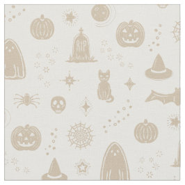 Spookie Things Patroon - Sneeuw + Duif Stoff Stof