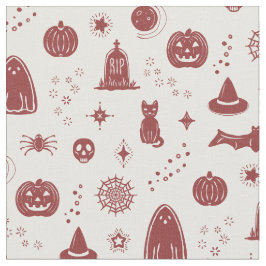 Spookie Things Patroon - Sneeuw + Robijn Stof