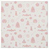 Spookie Things Patroon - Sneeuw + Roze Stof (Swatch)