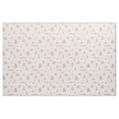 Spookie Things Patroon - Sneeuw + Roze Stof (Fat Quarter)
