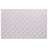 Spookie Things Pattern - Sneeuw + Plum stof (Yard (91,4 cm))