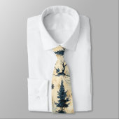Spookige kerstboom stropdas (Gebonden)