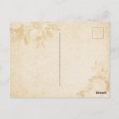 Spookily Ever After Love  Romance Halloween Briefkaart (Achterkant)