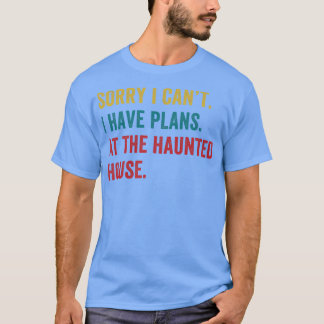 spookjacht grappig onderzoek spookhuis t-shirt