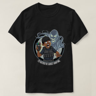 Spookjacht - Paranormaal Onderzoeker T-shirt