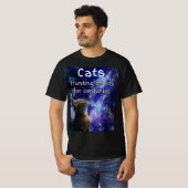 spookjachtkat t-shirt (Voorkant volledig)