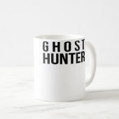 Spookjager Door Lets Go Ghost Hunting Koffiemok (Voorkant rechts)