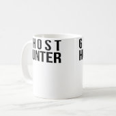 Spookjager Door Lets Go Ghost Hunting Koffiemok (Voorkant links)