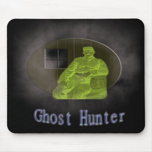 spookjager mousepad muismat (Voorkant)