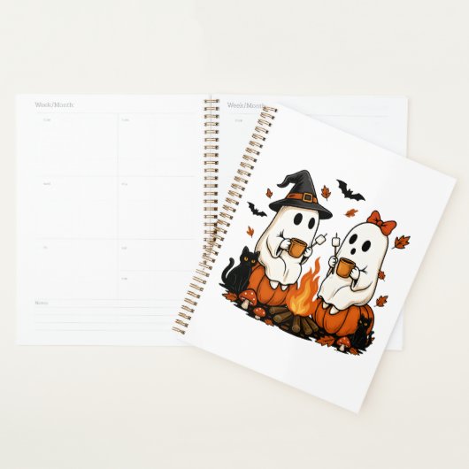 Spookkampvuur Halloween Planner (Display)