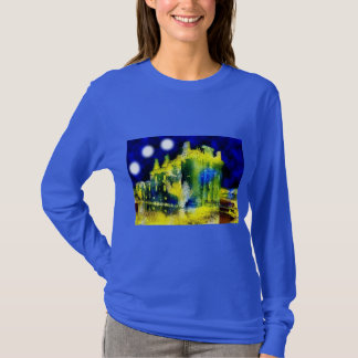 Spookkasteel Halloween winter T-shirt
