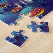 Spookkasteel Jigsaw Puzzel (Zijkant)
