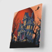 Spookkasteel Vierkante Klok (Hoek)