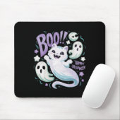 Spookkat Boo Kitty Halloween Muismat (Met muis)