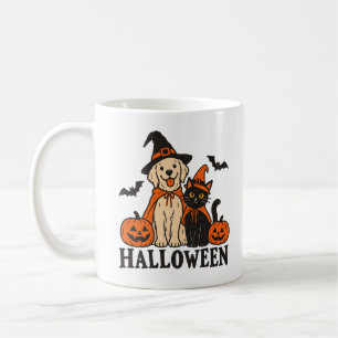 Spookkat & Hond Halloween Mok