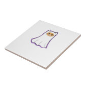 spookkat Klassiek T-shirt_3 Tegeltje (Zijkant)