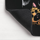 Spookkat Meme Grappig Halloween Soky Kitty Muismat (Hoek)
