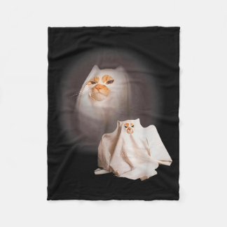 Spookkat Spookkatje Grappige Kat Meme Halloween Fleece Deken