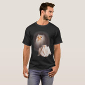 Spookkat Spookkitten Grappige Kat Meme Halloween T-shirt (Voorkant volledig)