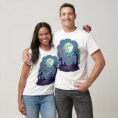 Spookkatparade T-shirt (Unisex)