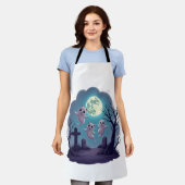 Spookkattenoptocht Schort (Gedragen)