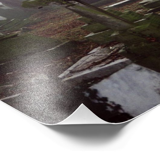 spookkerij foto afdruk (Hoek)