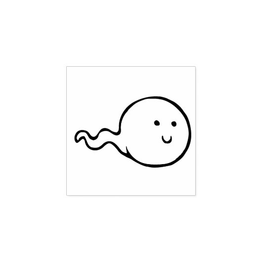 Spookkikkervisje Rubberstempel (Afrduk)