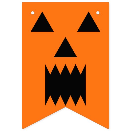 Spookkoppen Halloween set Vlaggetjes (Eerste vlag)