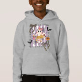 Spookleraar met bloemendesign (Voorkant)