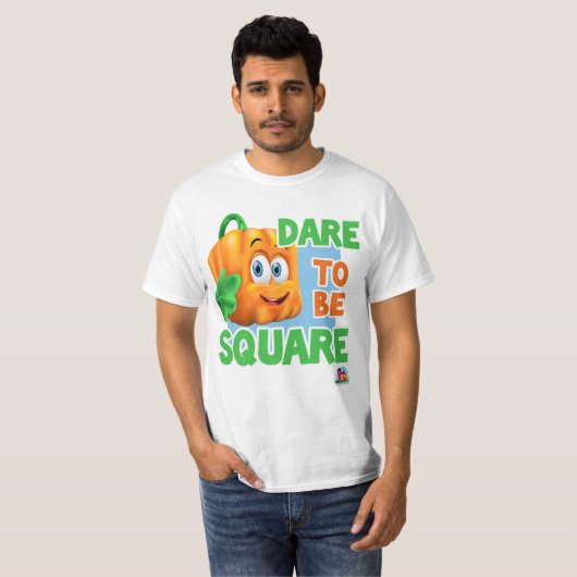 Spookley - Dare to be Square T-shirt (Voorkant volledig)