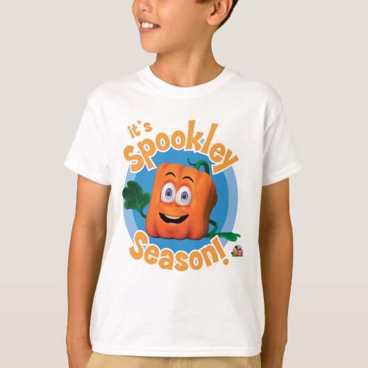 Spookley de vierkante pompoen | Het is Spookley Se T-shirt (Voorkant)