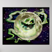 Spookmaanposter Poster (Voorkant)