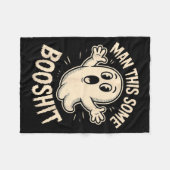 Spookman Dit Is Sommige Boe Sarcastisch Grappig Sp Fleece Deken (Voorkant (Horizontaal))
