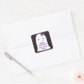 spookmeisje | Kinder Halloween Sticker (Envelop)
