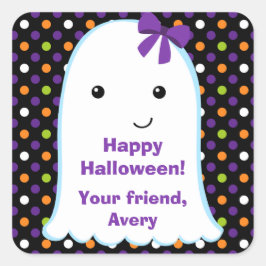 spookmeisje | Kinder Halloween Sticker