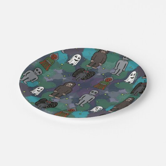 Spookpapier Bord (Gekanteld)