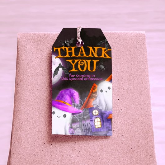 Spookpartij Cadeaulabel