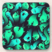 spookpatroon bier onderzetter (Voorkant)